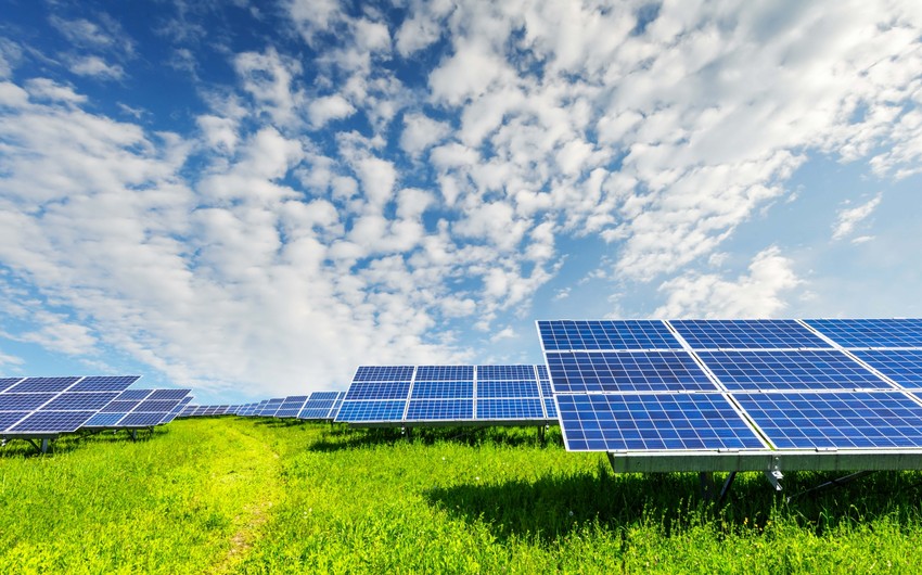Azərbaycanda günəş enerjisinin istehsalı 5 dəfəyə yaxın artıb