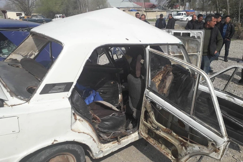 Ağcabədidə iki avtomobil toqquşub, 3 nəfər yaralanıb - FOTO - VİDEO - YENİLƏNİB