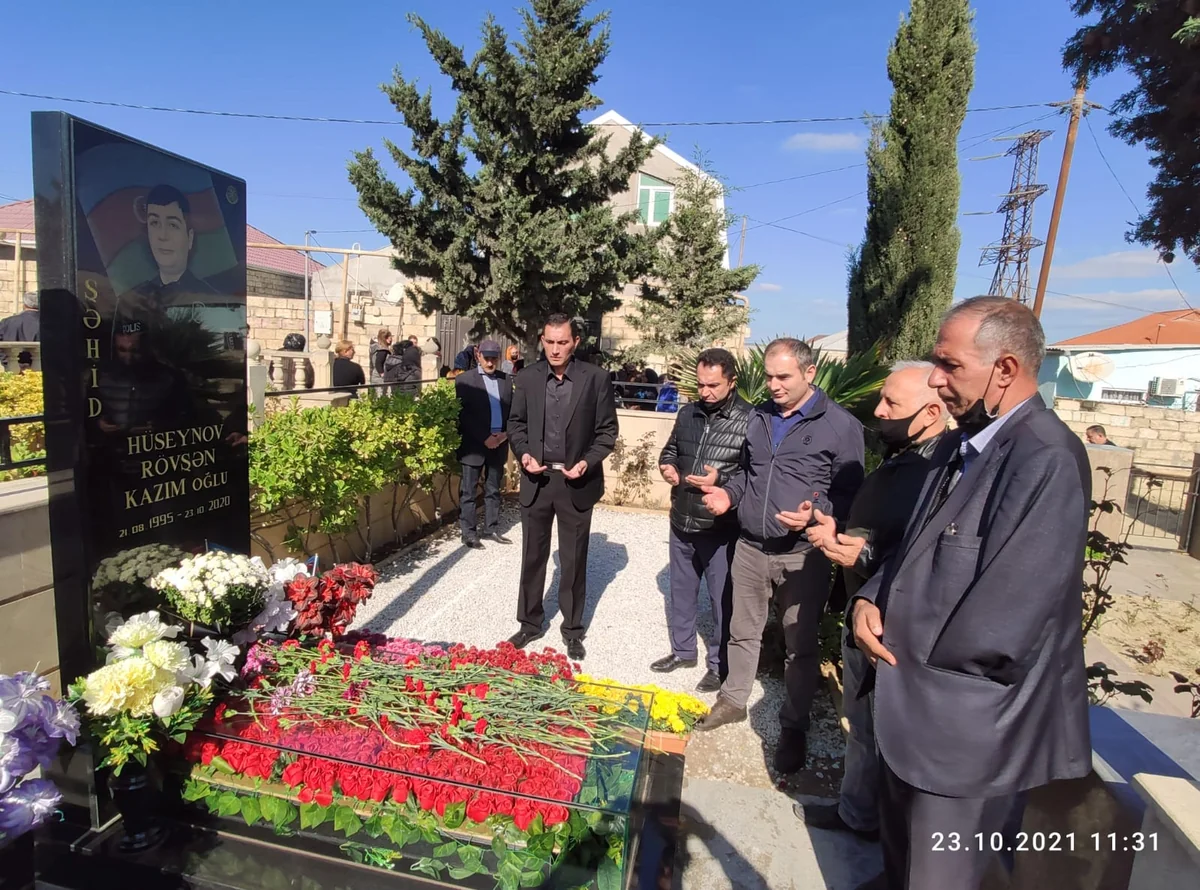 Bakıda Vətən müharibəsi şəhidinin anım günü keçirilib