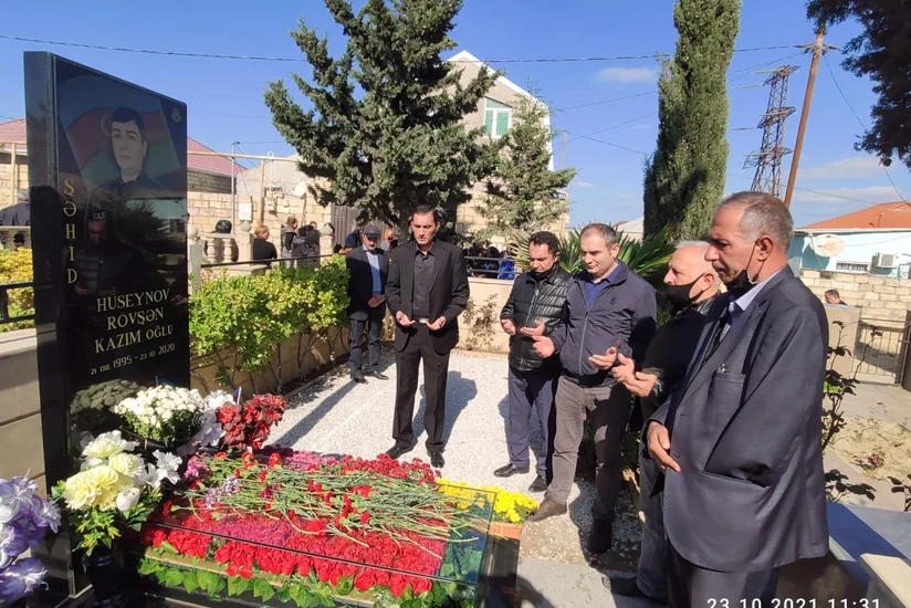 Bakıda Vətən müharibəsi şəhidinin anım günü keçirilib