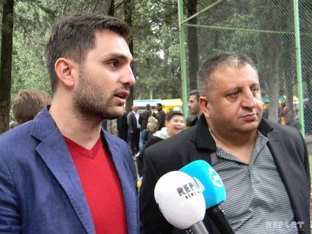 Gürcüstanda şərab festivalı və nəhəng milli şirniyyat - FOTOREPORTAJ