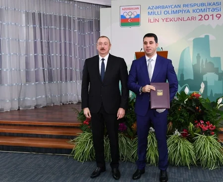 Prezident İlham Əliyev 2019-cu ilin idman yekunlarına həsr olunan mərasimdə iştirak edib - YENİLƏNİB