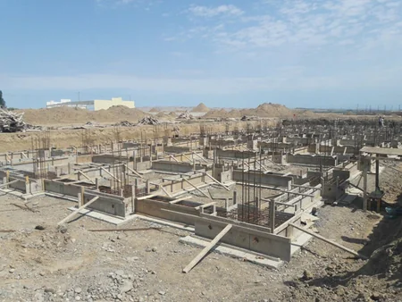 Defense Minister reviews construction progress in military units on frontline area