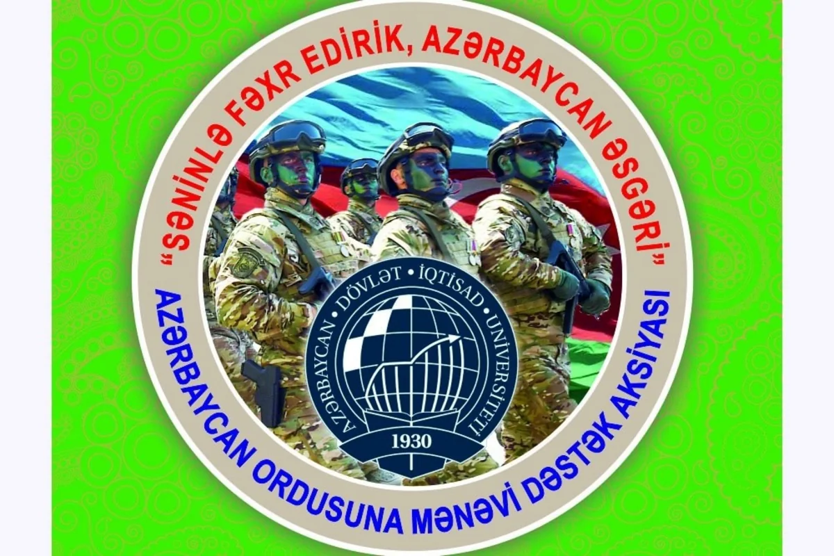 Azərbaycan Ordusuna mənəvi dəstək aksiyasına start verilib - FOTO