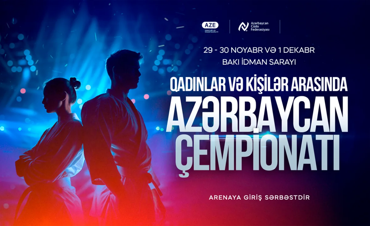 Cüdo üzrə Azərbaycan çempionatı keçiriləcək