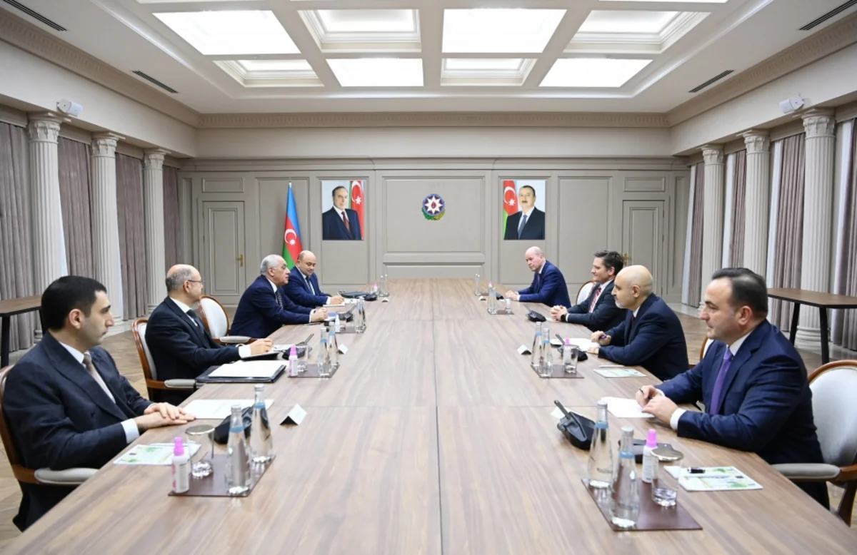 Azerbaijan’s PM meets bp Vice President