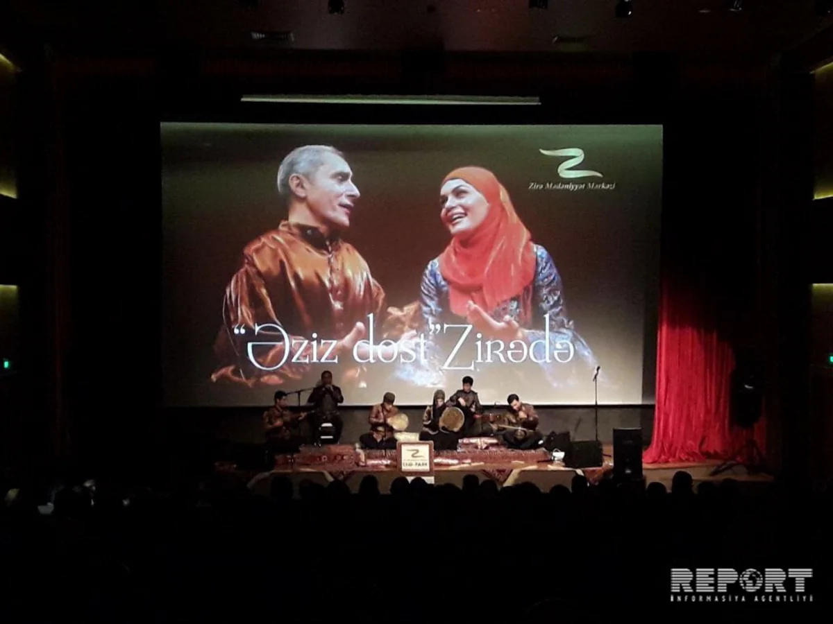 Alim Qasımov və Fərqanə Qasımova Zirədə konsert proqramı ilə çıxış edib