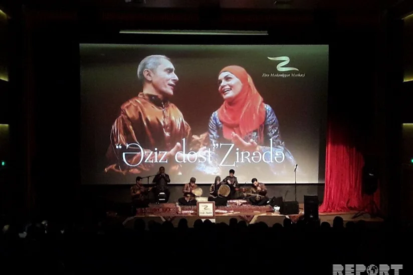 Alim Qasımov və Fərqanə Qasımova Zirədə konsert proqramı ilə çıxış edib