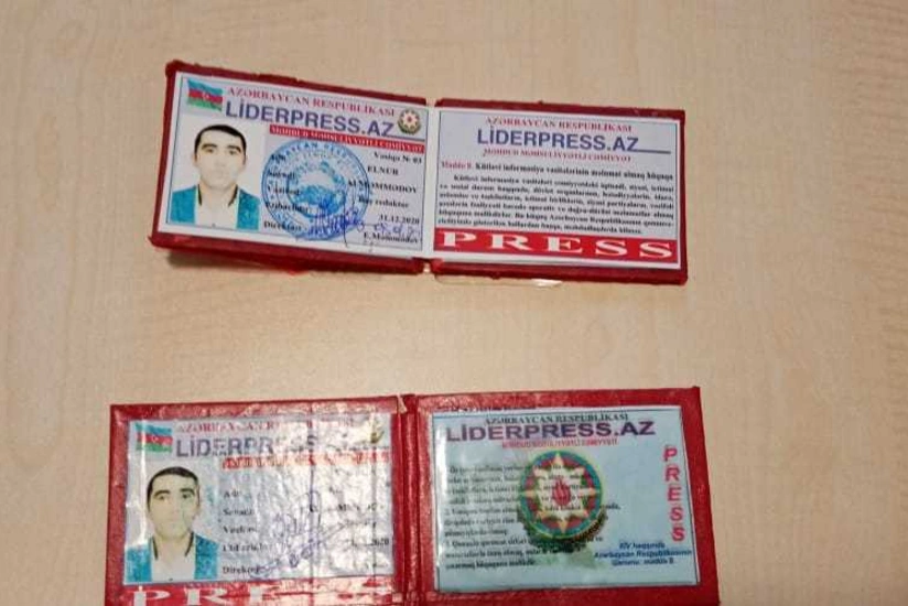 Gəncədə jurnalist tutuldu