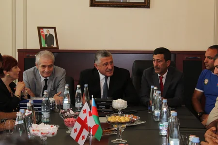 Azərbaycanın Gürcüstandakı səfirliyində Qarabağ qaziləri ilə görüş keçirilib