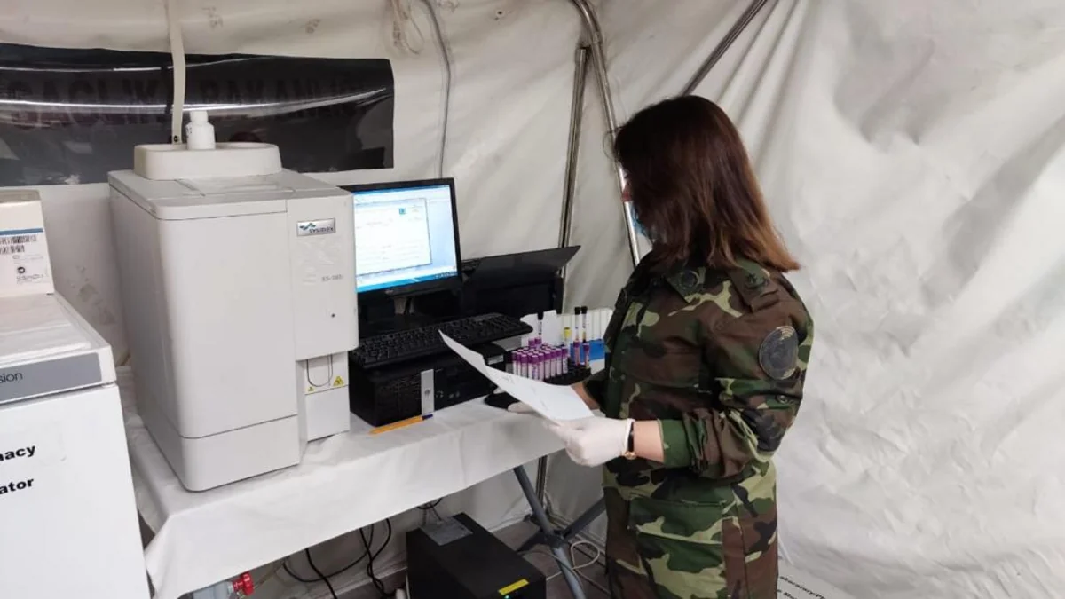 MES Mobile field hospitals in Türkiye provide medical services to 1,364 people