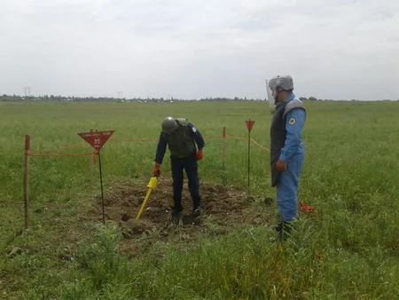 ANAMA 16 partlayış yerinə baxış keçirib