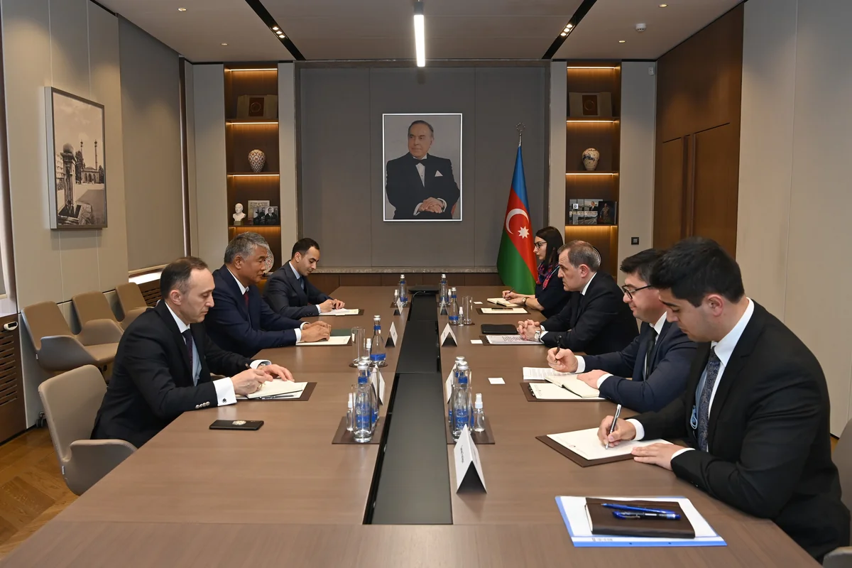 Ceyhun Bayramov TÜRKSOY-un Baş katibi ilə görüşüb