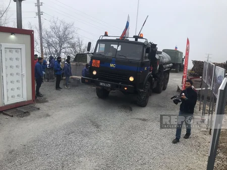 За день по дороге Ханкенди-Лачын обеспечен беспрепятственный проезд 98 автомобилей РМК