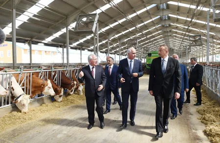 President Ilham Aliyev inaugurated Yalama Agropark