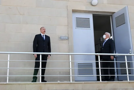 Ilham Aliyev inaugurates newly renovated “8th km” substation