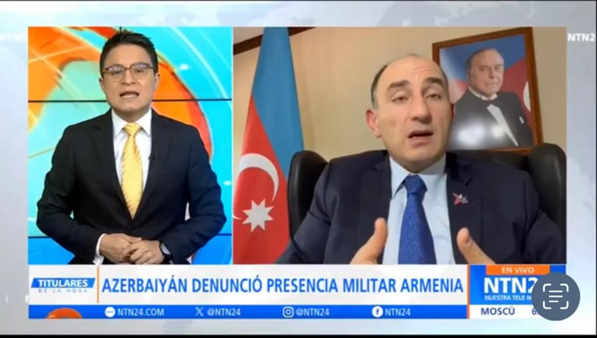 Kolumbiya telekanalı Azərbaycan Ordusunun Qarabağda keçirdyi antiterror tədbirləri barədə süjet yayımlayıb