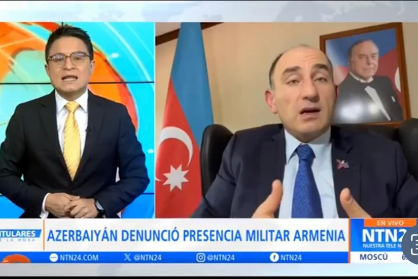 Kolumbiya telekanalı Azərbaycan Ordusunun Qarabağda keçirdyi antiterror tədbirləri barədə süjet yayımlayıb