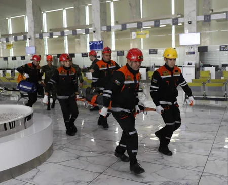 ADY fövqəladə hallara hazırlıqla bağlı növbəti təxliyə təlimi keçirib