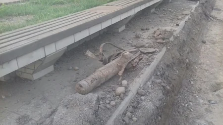 Horadiz-Bakı avtomobil yolunun tikinti işləri gedən hissəsində Qrad raketinin qalıqları tapılıb