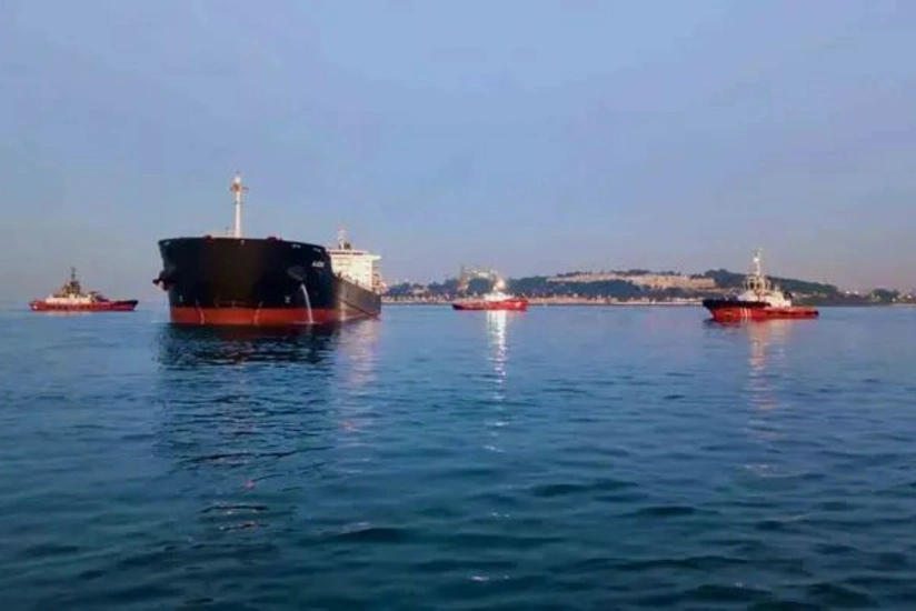 Bulk carrier Alexis runs aground in Bosphorus Strait
