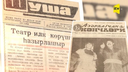 Şuşa teatrına həsr olunmuş “Ən uzun qastrol” filmi təqdim olunub