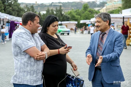 Bakıda orqanik məhsullar festivalı keçirilir - FOTOREPORTAJ