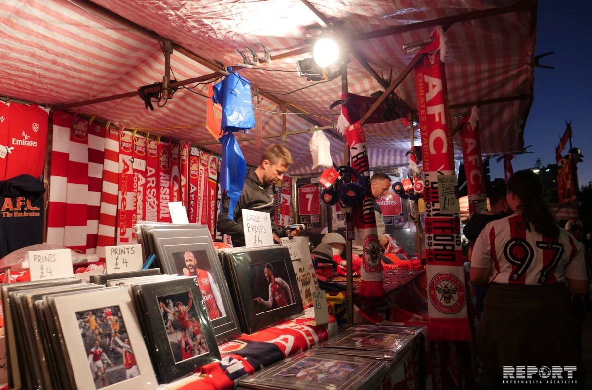 Не имеющие представления о Карабахе и слепо верящие в победу болельщики Арсенала - РЕПОРТАЖ - ФОТО