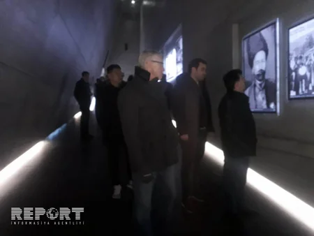 ABŞ-ın yəhudi və yevangelist xristian icmasının üzvləri Quba Soyqırımı Memorial Kompleksində olub - FOTO - VİDEO