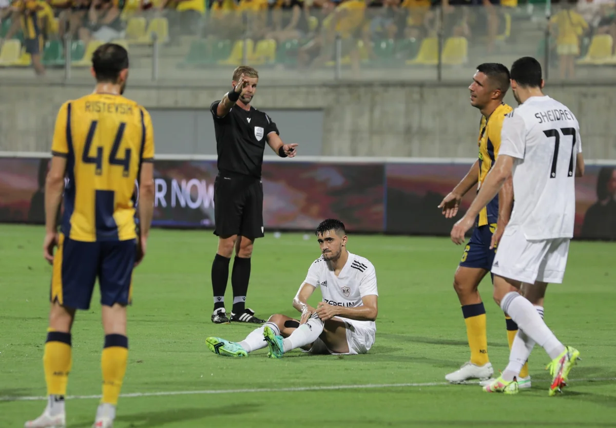 Qarabağın oyununa təyinat alan hakim Ağdam klubunun matçında zədələnib