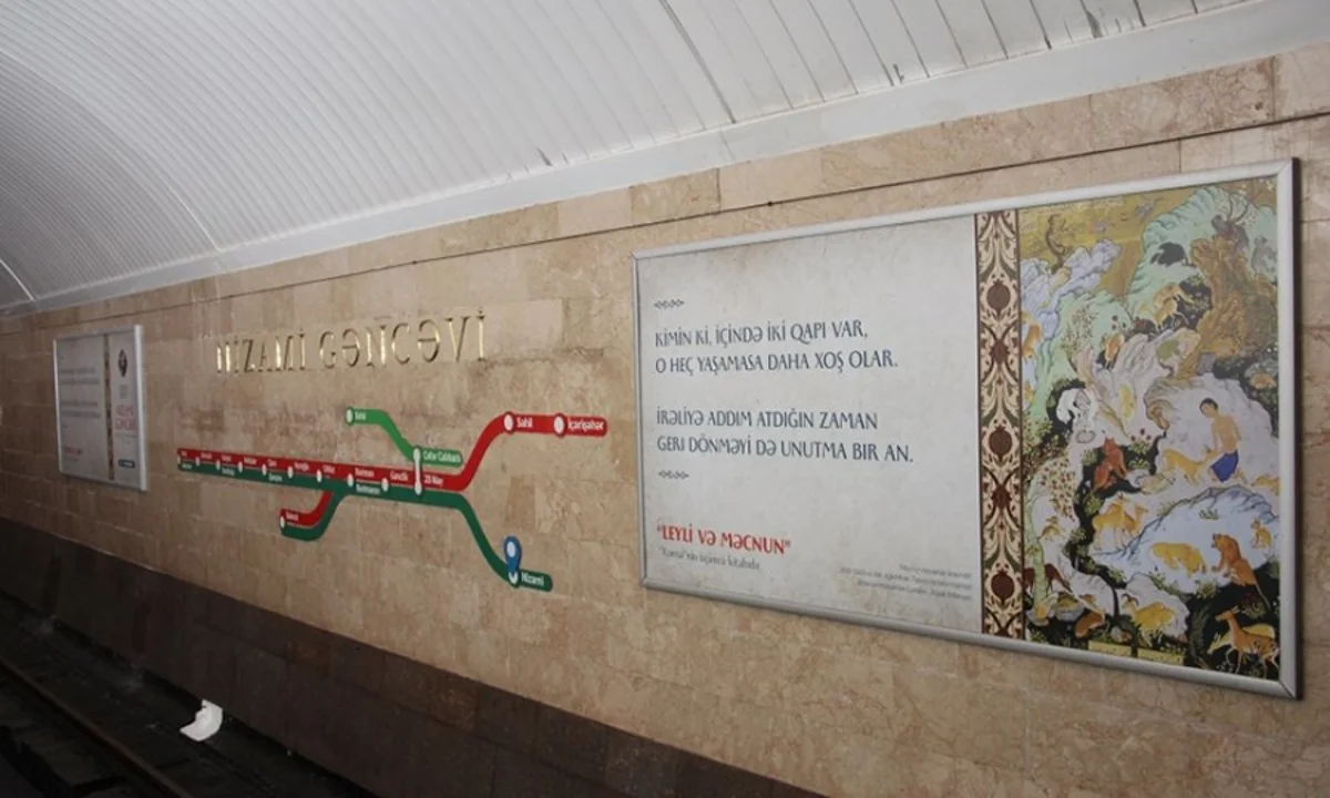 Bakı metrosunda qatarda nasazlıq yaranıb