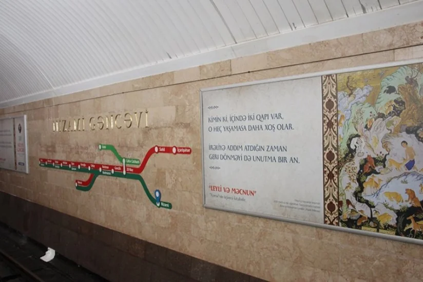 Bakı metrosunda qatarda nasazlıq yaranıb