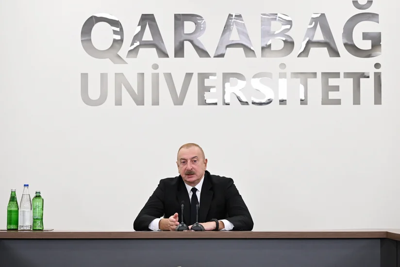 Azərbaycan Prezidenti: Qarabağ Universitetinin yaradılması tarixi hadisədir