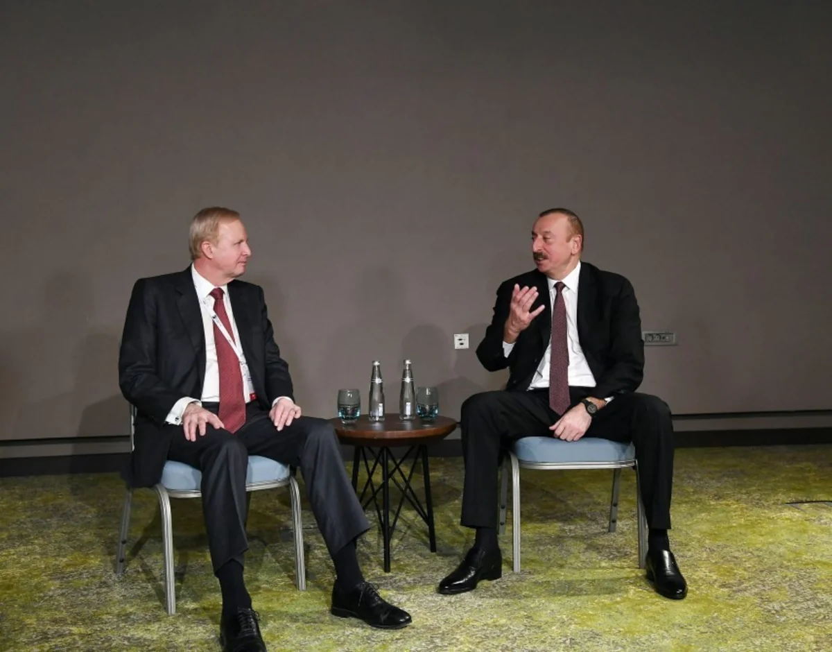 Prezident İlham Əliyev Əskişəhərdə BP şirkətinin baş icraçı direktoru ilə görüşüb