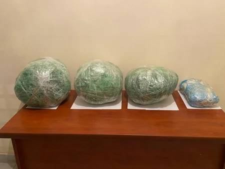 İrandan Azərbaycana 53 kq-a yaxın narkotikin gətirilməsinin qarşısı alınıb