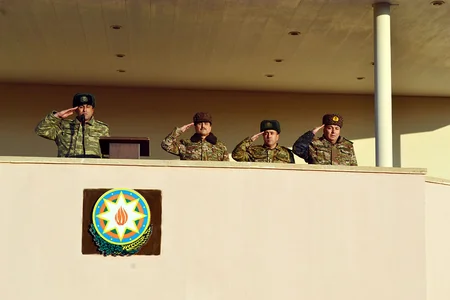 Azərbaycan Ordusunda andiçmə mərasimləri keçirilib
