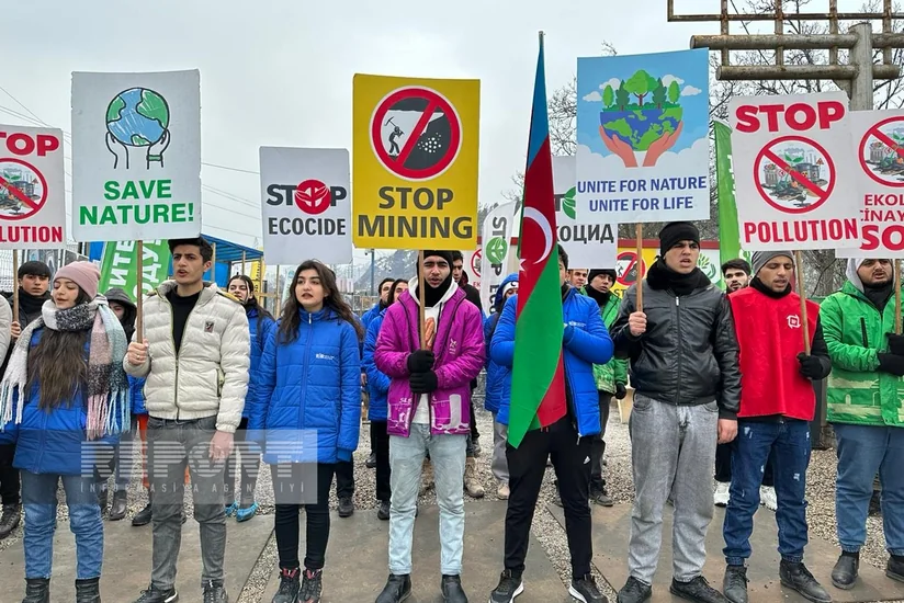 Участники акции на дороге Ханкенди-Лачын проявляют высокую активность и на 51-й день акции