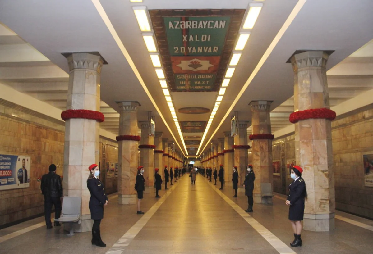 Bakı metrosunun bəzi stansiyaları 20 yanvarda iş rejimini dəyişəcək