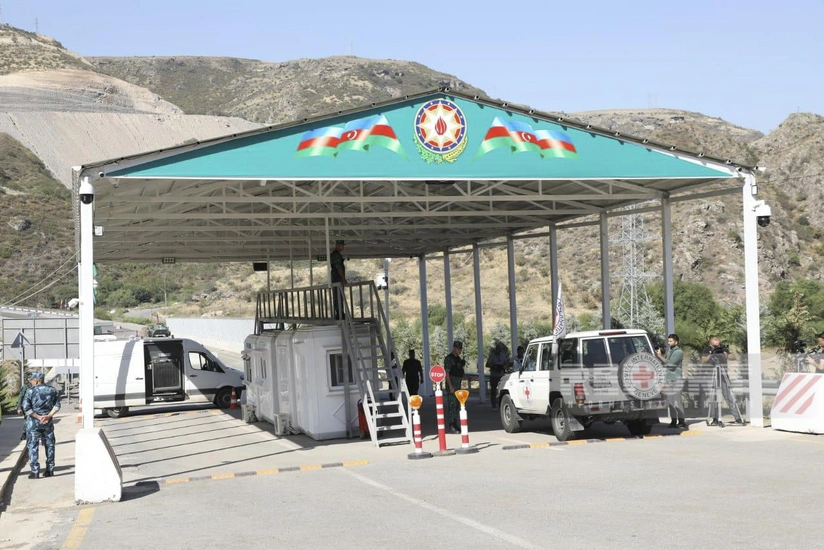Conditions created for free movement of civilian Armenians through Lachin border checkpoint