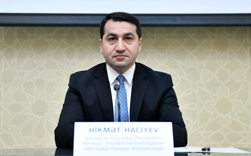 Hikmət Hacıyev: Ermənistan Azərbaycanın gücünü bir daha gördü”