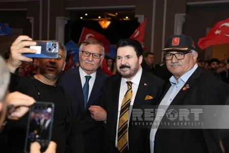 Azərbaycan nümayəndə heyəti İzmirdə AK Partinin namizədlərinin təqdimatında iştirak edib