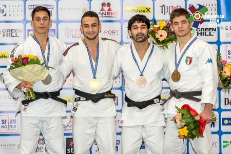 Azərbaycan cüdoçuları Avropa açıq birinciliyində 2 qızıl və 1 gümüş və 1 bürünc medal qazanıblar