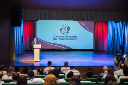 Dünya və Avropa çempionatlarına yola düşəcək paralimpiyaçılarla görüş keçirilib