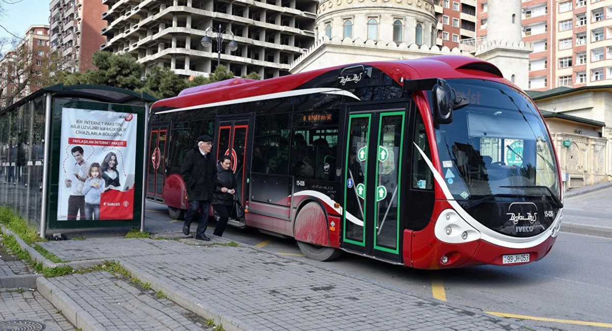Bakıda fərqlənmə nişanı almış sərnişin avtobuslarının sayı 2 mini keçib