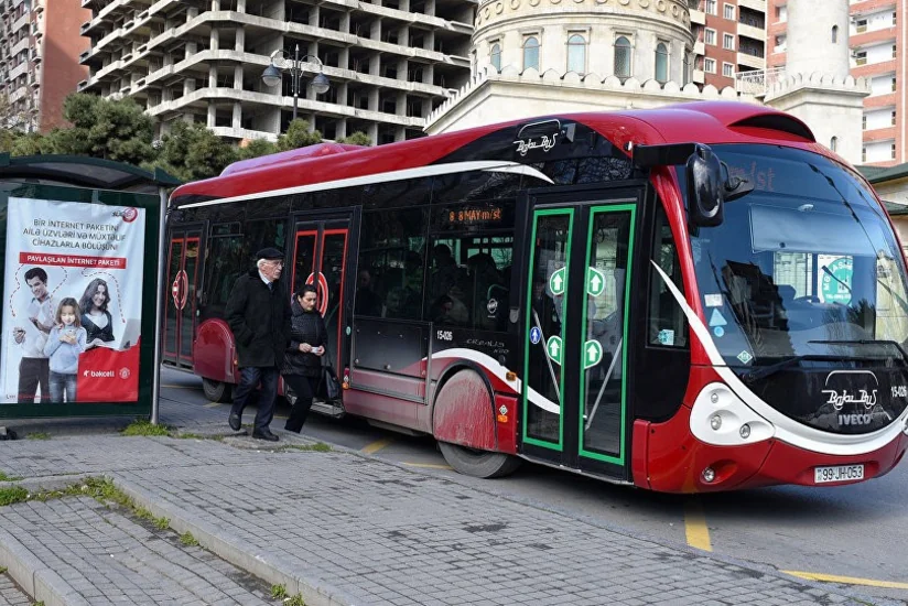 Bakıda fərqlənmə nişanı almış sərnişin avtobuslarının sayı 2 mini keçib