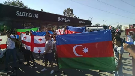 Gürcüstan azərbaycanlıları Azərbaycana dəstək aksiyası keçirirlər