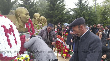 Oğuzda Vətən müharibəsi şəhidinin anım mərasimi keçirilib