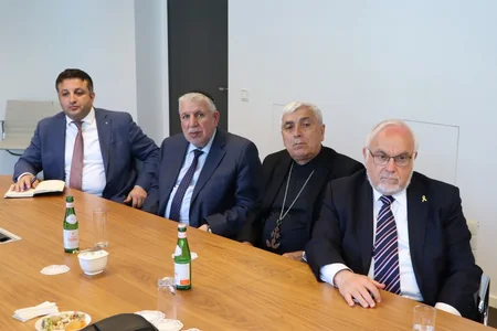 Ramin Məmmədov Almaniya Müsəlmanları Mərkəzi Şurasının sədri ilə görüşüb