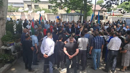 В Мингячевире простились с шехидом I Карабахской войны Асаддином Новрузовым - ВИДЕО
