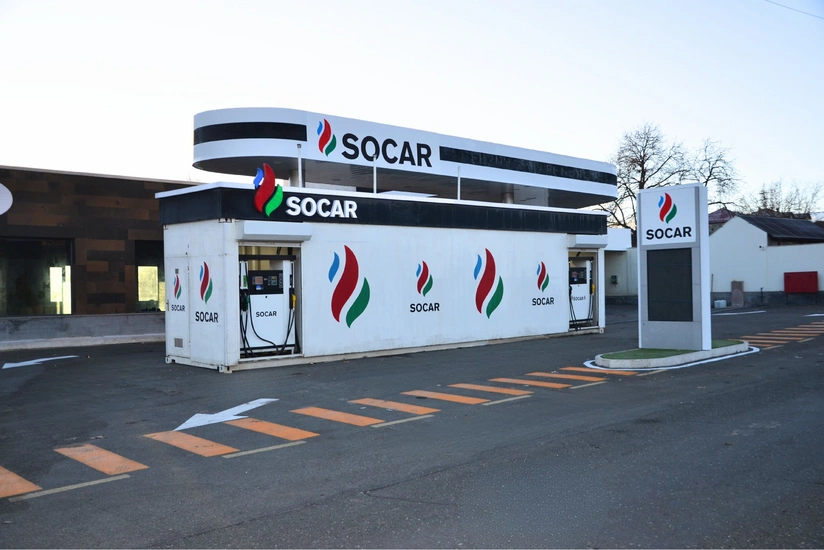 New SOCAR filling station commissioned in Azerbaijan's Khankandi